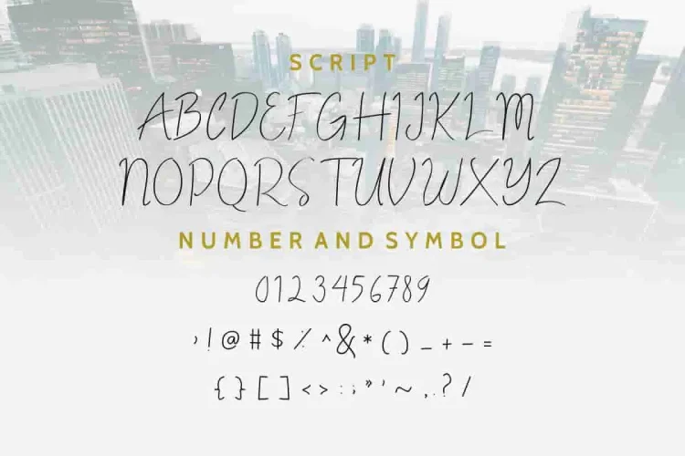 ALDITH Handwritten Font Duo