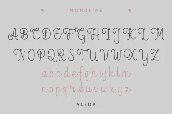Aleda Script Handwritten Font