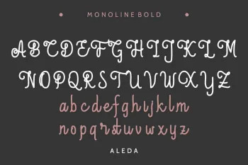 Aleda Script Handwritten Font