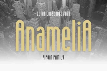 Anamelia Sans Serif Display Font
