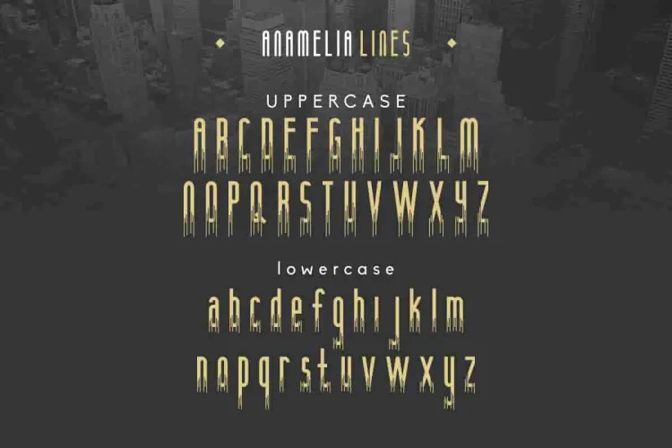 Anamelia Sans Serif Display Font