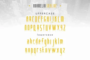 Anamelia Sans Serif Display Font