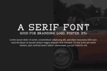 BRIAN WORTH - Vintage Font