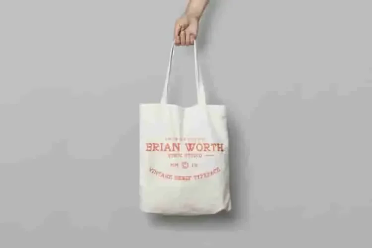 BRIAN WORTH - Vintage Font