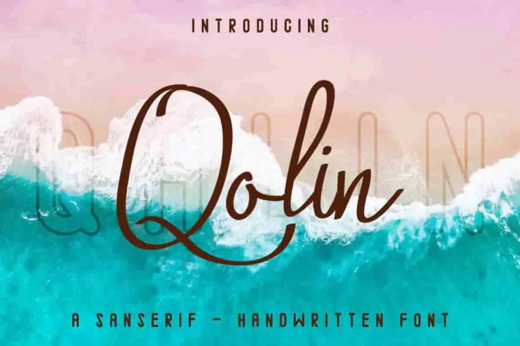 Qalin SansSerif Handwritten Font Duo