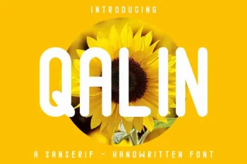 Qalin SansSerif Handwritten Font Duo