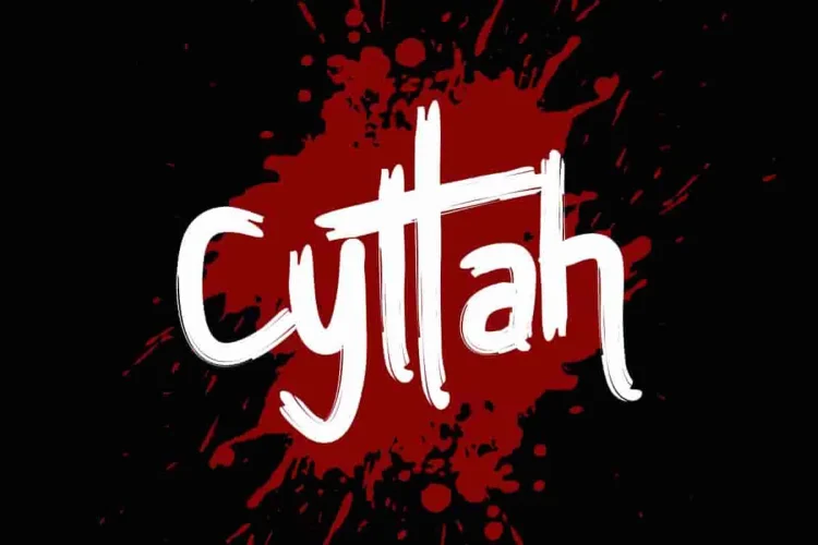 Cyttah Graffiti Brush Font
