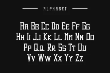 Dezert - Serif Blackletter Font