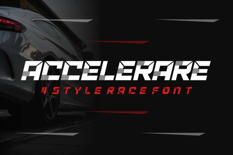 Accelerare Font Racing Speed