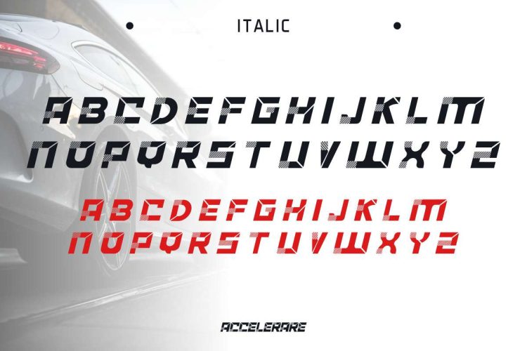 Accelerare Font Racing Speed - Image 5