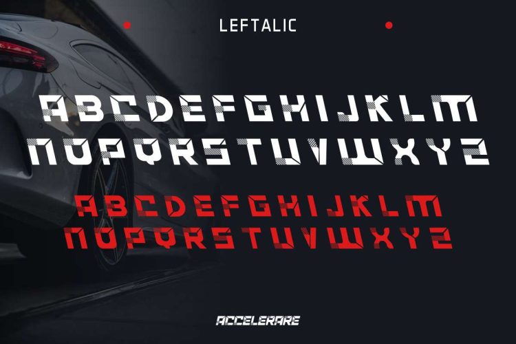 Accelerare Font Racing Speed - Image 4