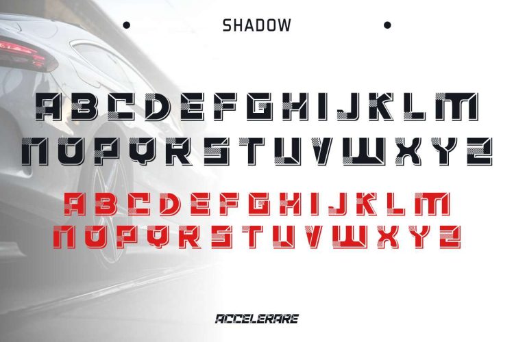 Accelerare Font Racing Speed - Image 3