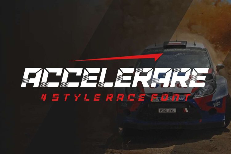 Accelerare Font Racing Speed - Image 2