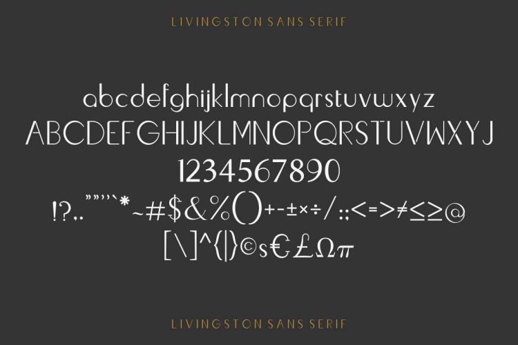 Livingston Font Trio - Image 4