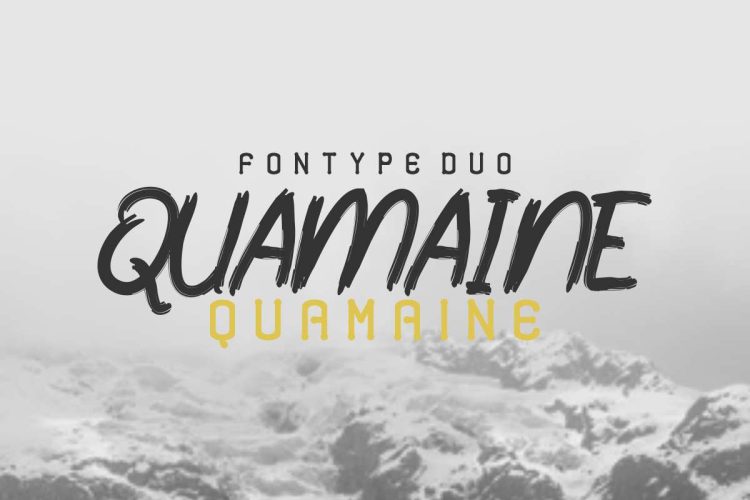 Quamaine Sans and Brush - Image 3