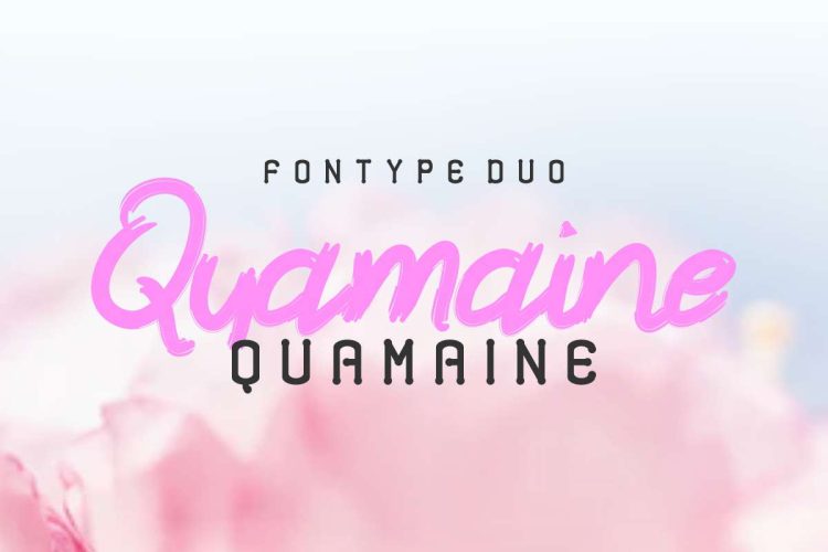 Quamaine Sans and Brush - Image 2