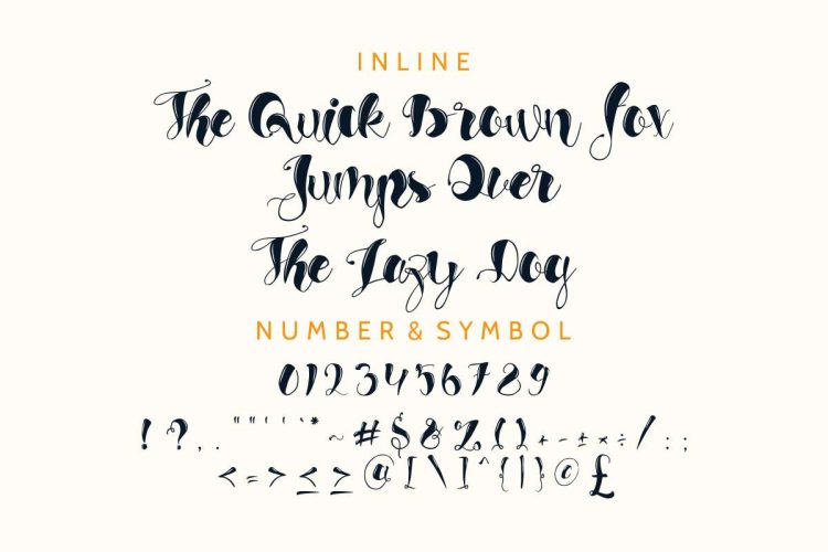 Ghost Script Calligraphy Duo - Image 2