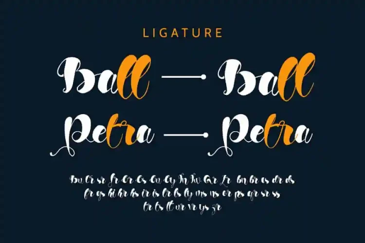 Ghost Script Calligraphy Font