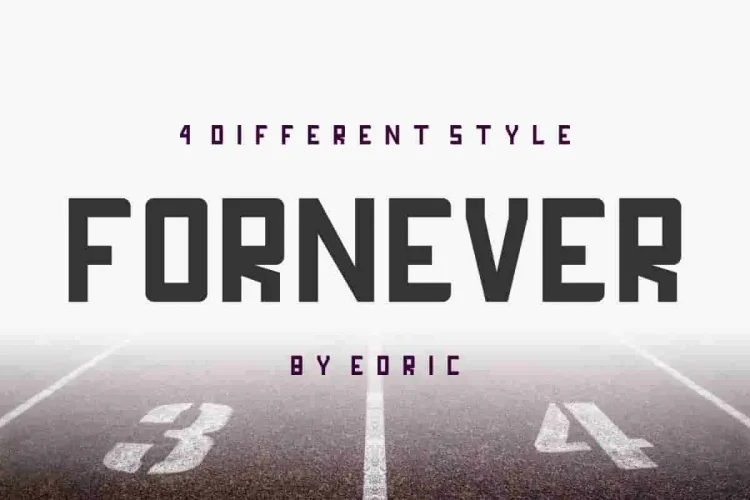 Fornever Sans Serif Display Font