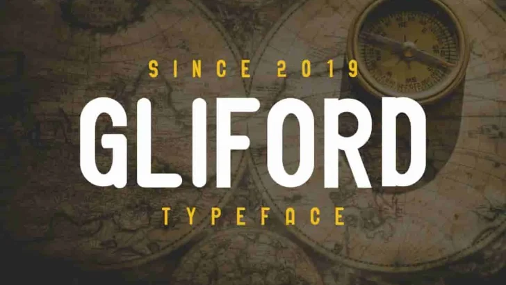GLIFORD Font