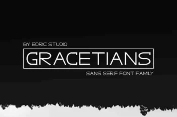 GRACETIANS Sans Serif Display Font