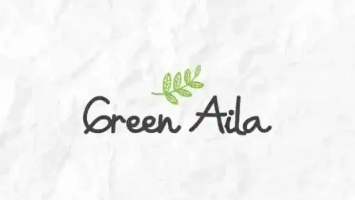Green Aila Handwriting Font