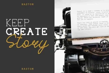 Haston Classic Vintage Font Duo