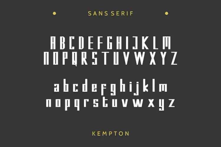 Kempton Handwriting Trio Font