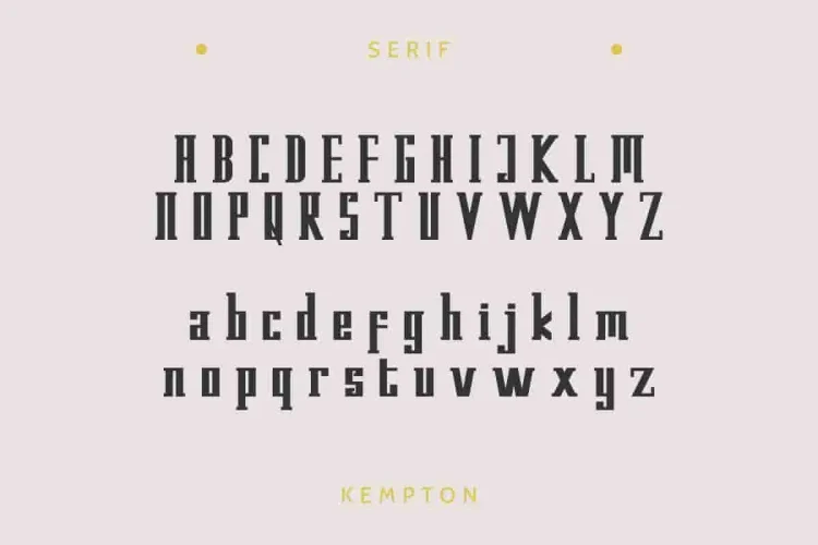 Kempton Handwriting Trio Font