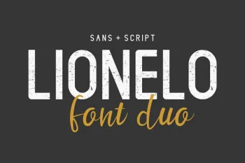 LIONELLO Special Vintage Sans Serif Font