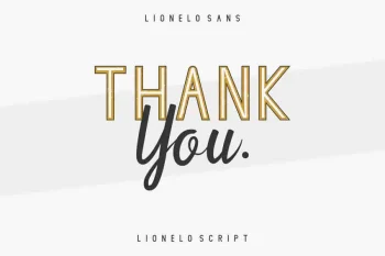 LIONELLO Special Vintage Sans Serif Font