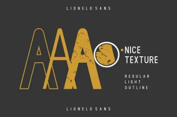 LIONELLO Special Vintage Sans Serif Font