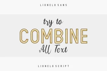 LIONELLO Special Vintage Sans Serif Font