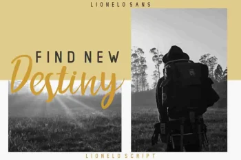 LIONELLO Special Vintage Sans Serif Font