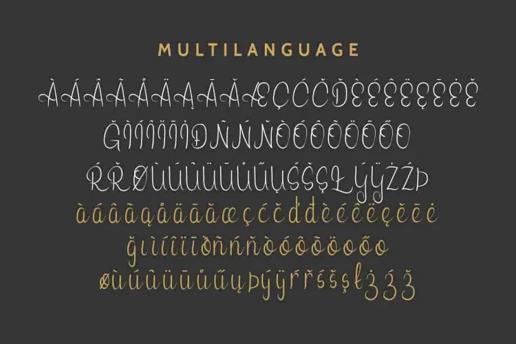 Leonita Calligraphy Font By Edric