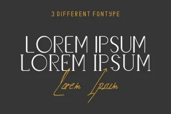 Livingston Script Handwriting Font Trio