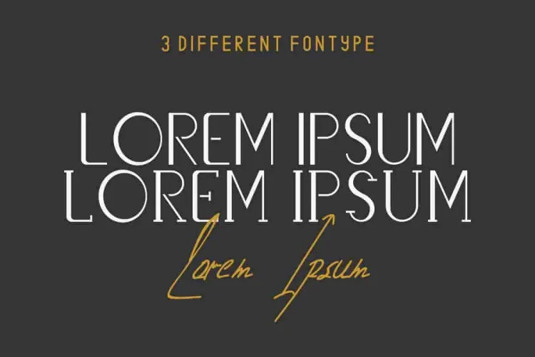 Livingston Script Handwriting Font Trio