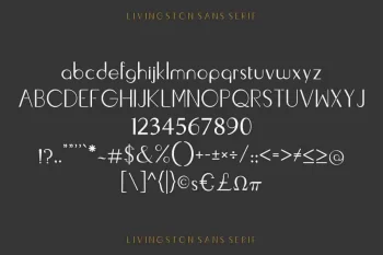 Livingston Script Handwriting Font Trio