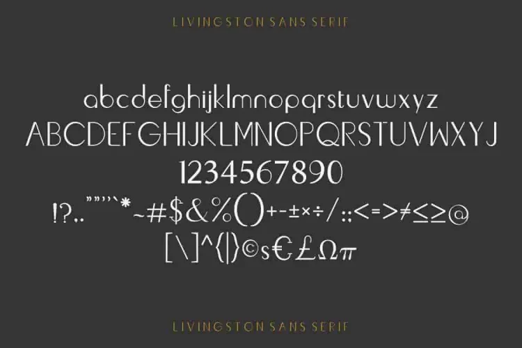 Livingston Script Handwriting Font Trio