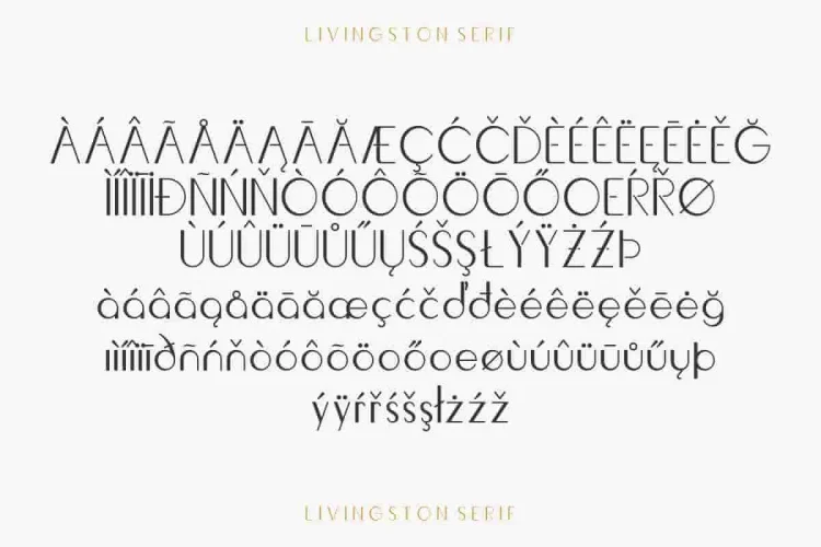 Livingston Script Handwriting Font Trio