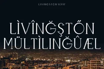 Livingston Script Handwriting Font Trio