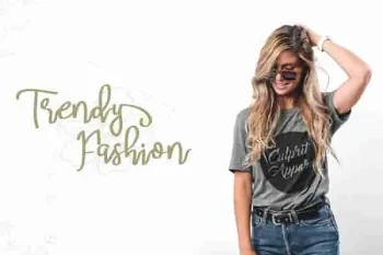 MeryQolby Script Lettering Font