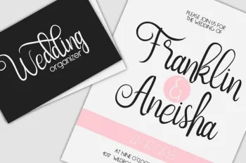 NairiAmber Fancy Handwritten Font Duo