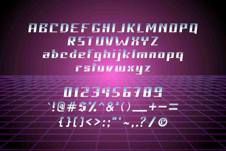 Neolion Retro Style Font Duo