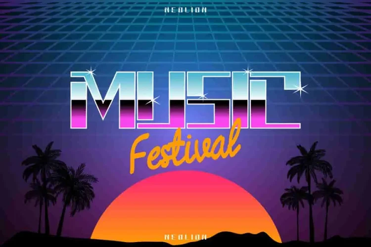 Neolion Retro Style Font Duo