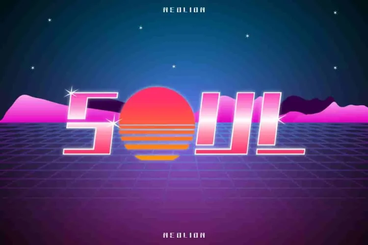 Neolion Retro Style Font Duo