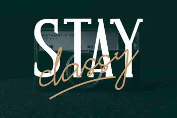 North Mount Trio Style Font