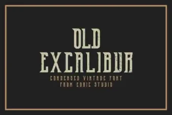 OldExcalibur Modern Sans Serif Fonts