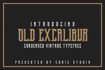 OldExcalibur Modern Sans Serif Fonts