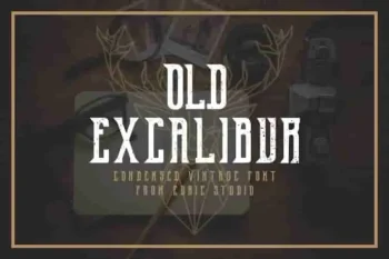 OldExcalibur Modern Sans Serif Fonts